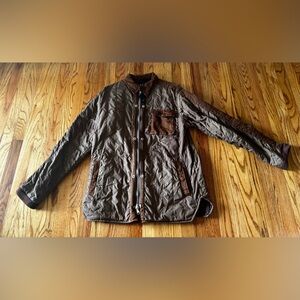Armani Jeans Dark Brown Lightweight Jacket - Vintage - XXL - Made in Italy